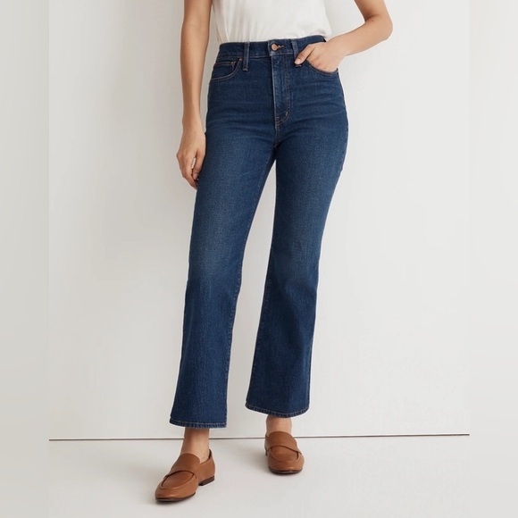 Madewell The Perfect Vintage Flare Crop - Picture 2 of 11